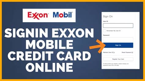 exxon mobile smart card|exxon mobile credit login.